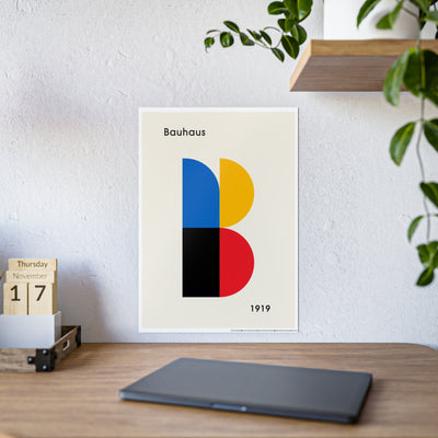 Bauhaus - Póster Brillante B
