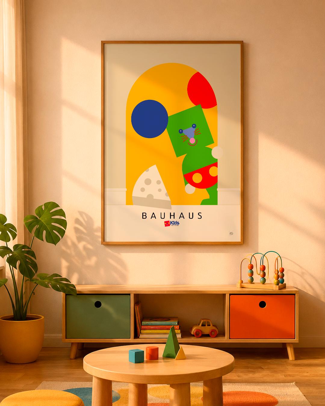 Green Mouse Bauhaus Kids mockup 5