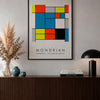 Composition C - MONDRIAN Collection | Printed Canvas & Matte Paper Wall Art