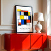 Composition A - MONDRIAN Collection | Printed Canvas & Matte Paper Wall Art