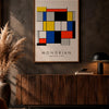 Composition A - MONDRIAN Collection | Printed Canvas & Matte Paper Wall Art