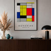 Composition I - MONDRIAN Collection | Printed Canvas & Matte Paper Wall Art