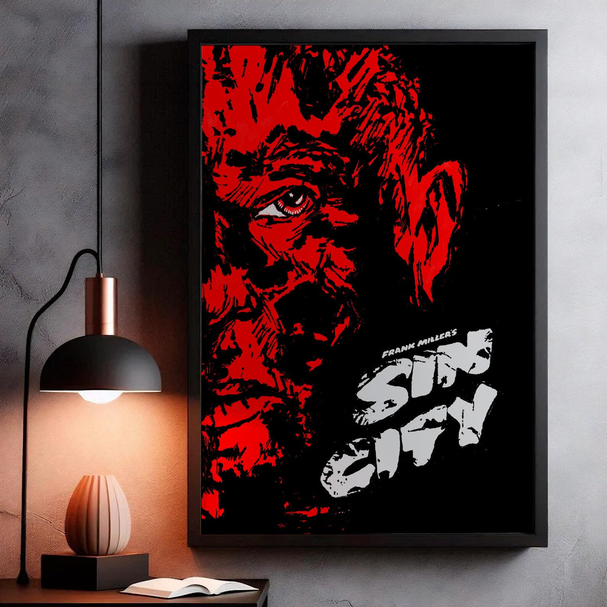 Face - SIN CITY Collection | Printed Canvas & Matte Paper Wall Art