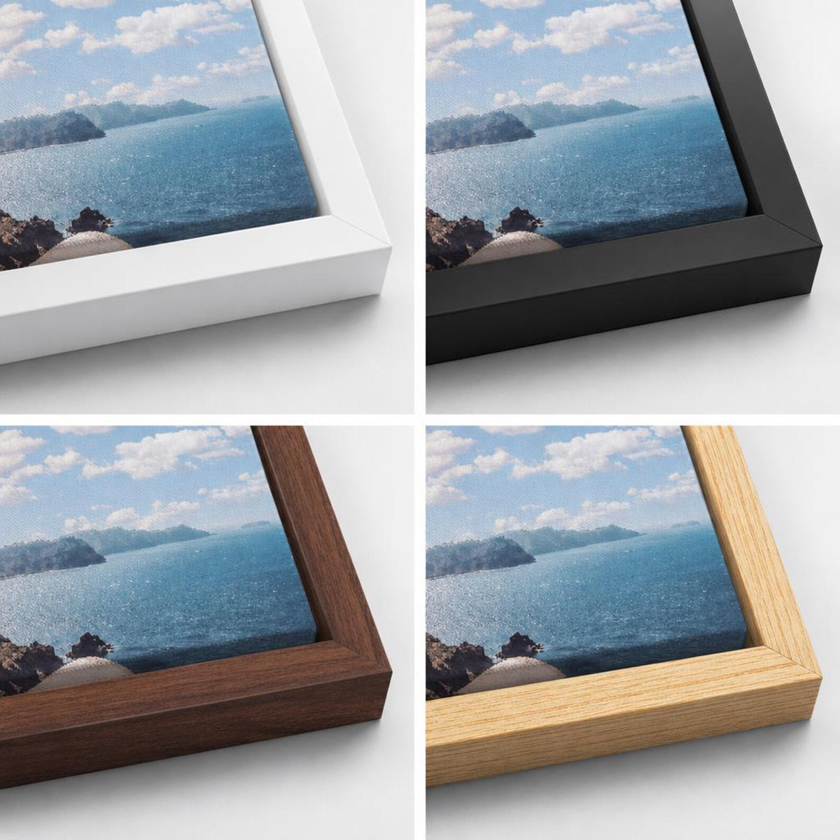 Composition A - MONDRIAN Collection | Printed Canvas & Matte Paper Wall Art