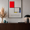 Composition YRBBG - MONDRIAN Collection | Printed Canvas & Matte Paper Wall Art