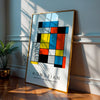 Composition VI - MONDRIAN Collection | Printed Canvas & Matte Paper Wall Art