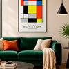Composition III - MONDRIAN Collection | Printed Canvas & Matte Paper Wall Art