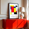 Composition II - MONDRIAN Collection | Printed Canvas & Matte Paper Wall Art