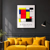 Composition II - MONDRIAN Collection | Printed Canvas & Matte Paper Wall Art