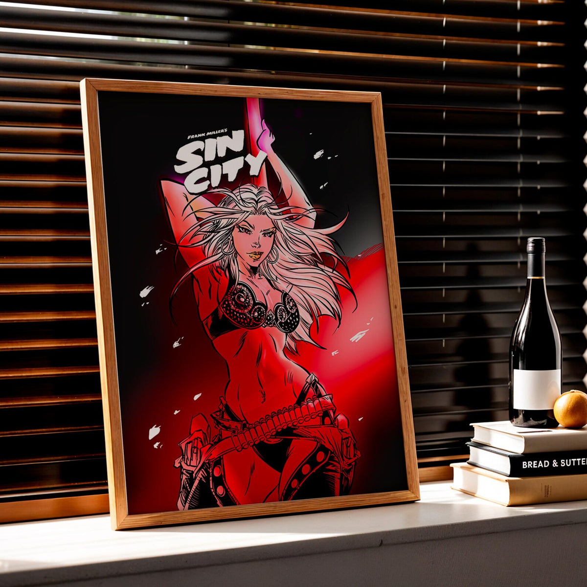 The exotic dancer - SIN CITY Collection | Printed Canvas & Matte Paper Wall Art