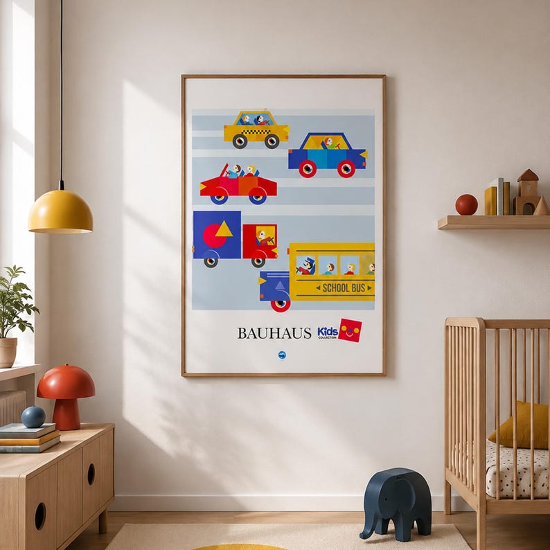 Cars canvas detail