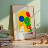 Green Mouse Bauhaus paper print