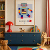 Robot canvas detail