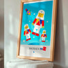 Space Bauhaus paper print