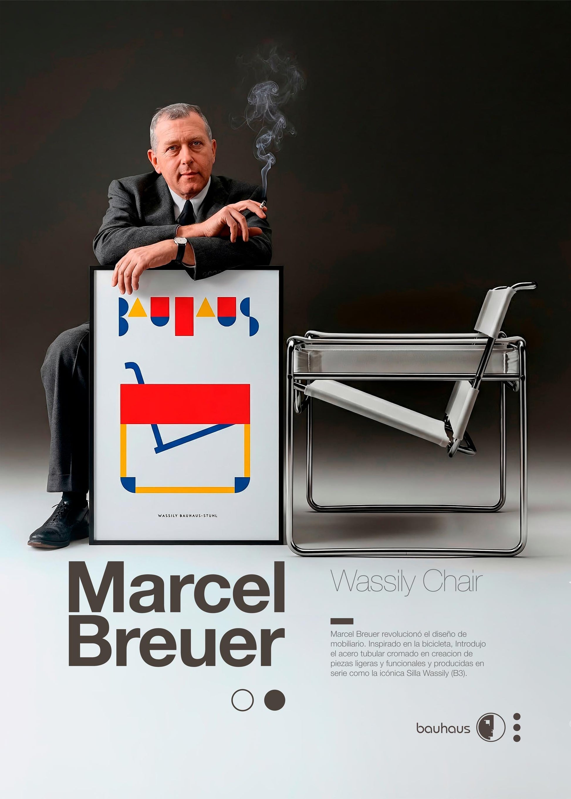 Marcel Breuer Bauhaus canvas wall art