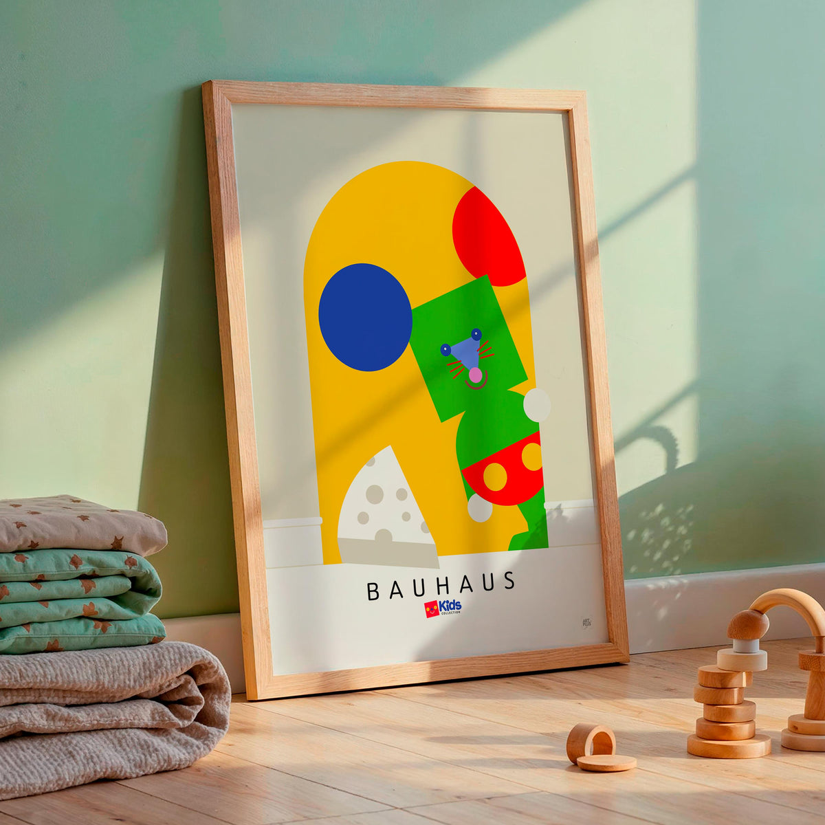 Green Mouse Bauhaus Kids mockup 1