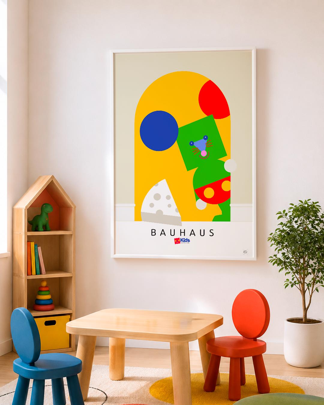 Green Mouse Bauhaus Kids mockup 2