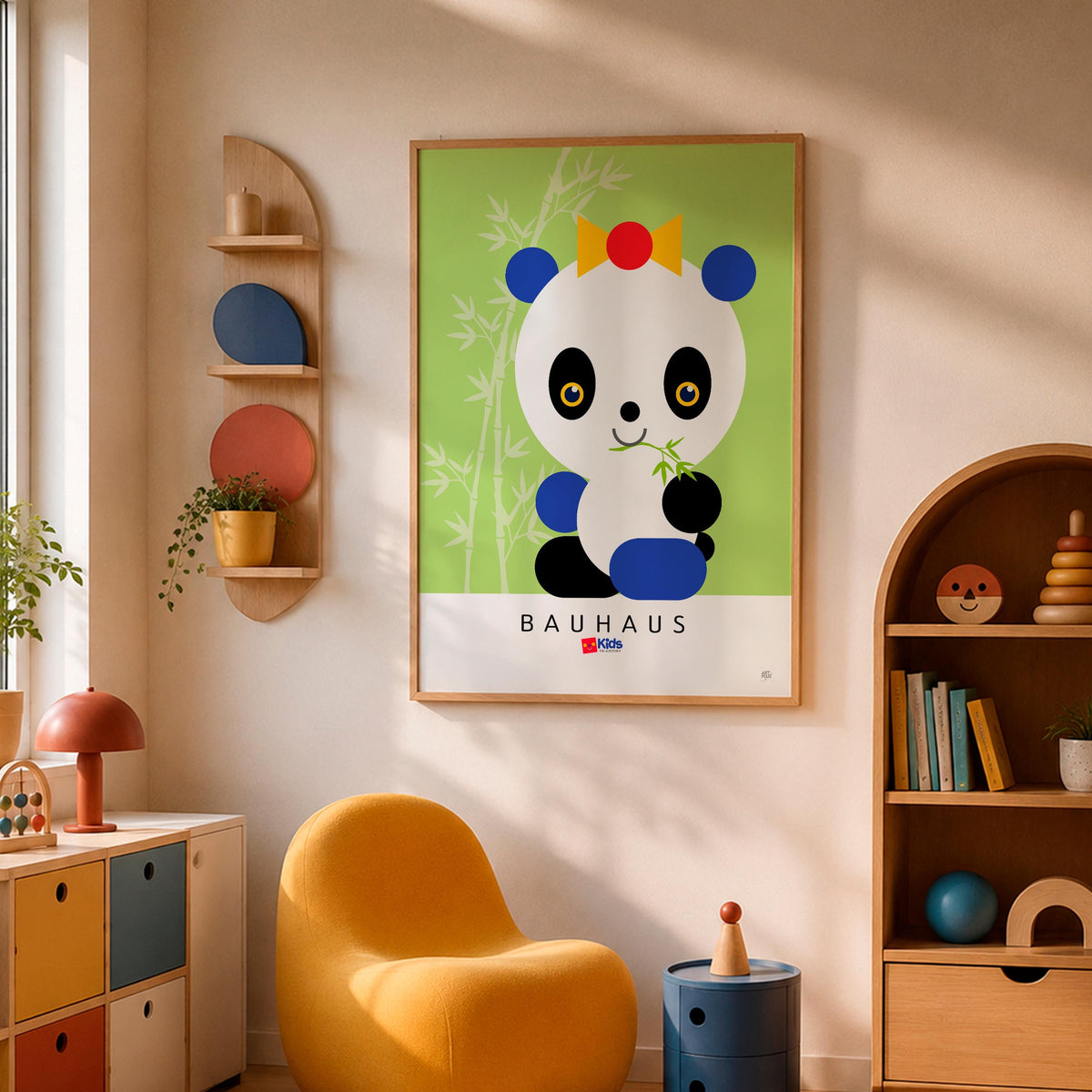 Baby Panda Bauhaus Kids mockup 1