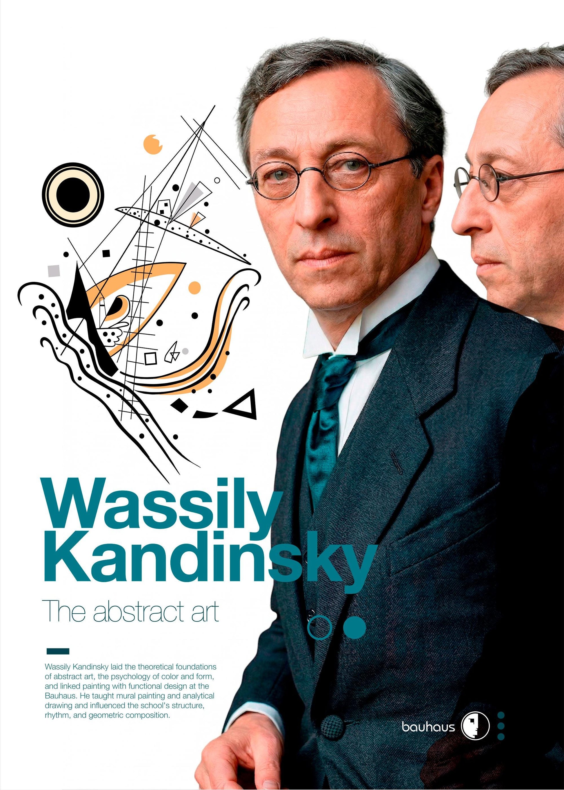 Wassily Kandinsky Bauhaus paper print