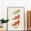 3 Shoes RY Warhol Drawings mockup 2