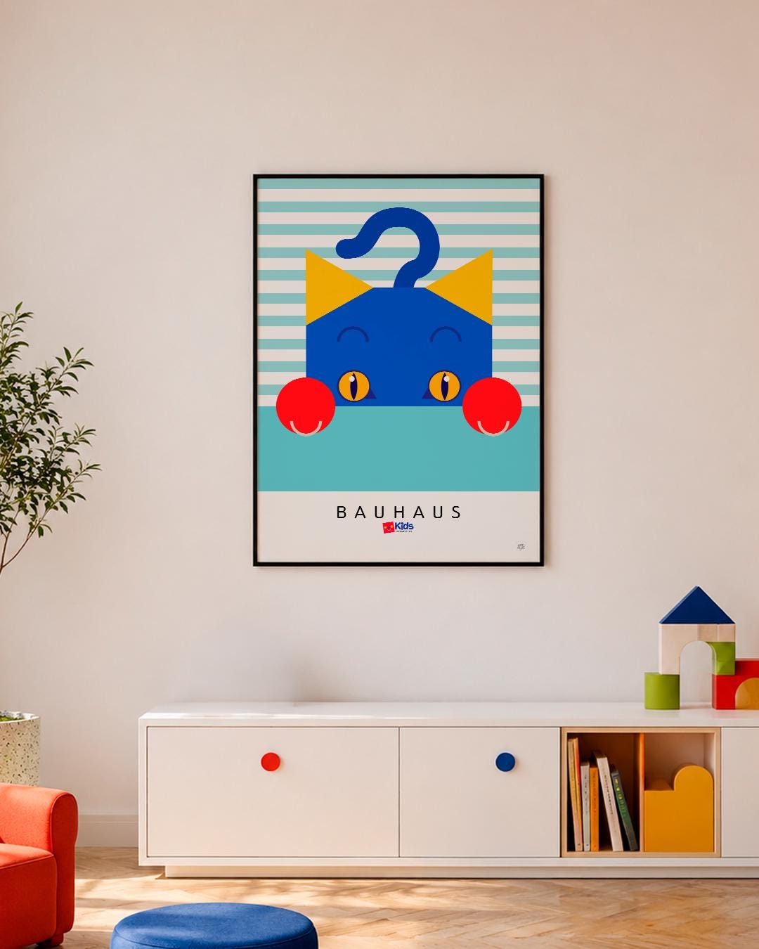 Kitty Bauhaus Kids mockup 5