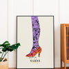 December Shoe V Warhol Drawings mockup 2