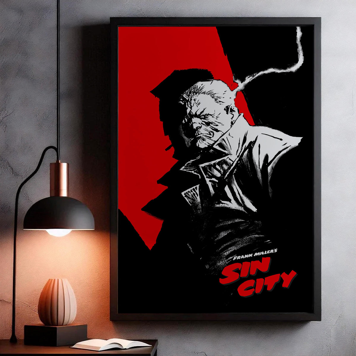 The Shadow of Marv - SIN CITY Collection print
