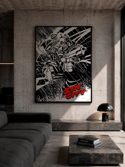 Dwight McCarthy - SIN CITY Collection | Printed Canvas & Matte Paper Wall Art