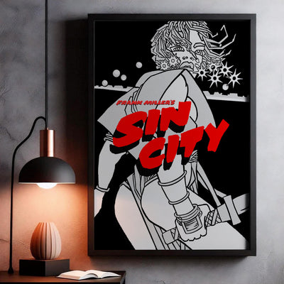 Lethal Woman Ninja - SIN CITY Collection print