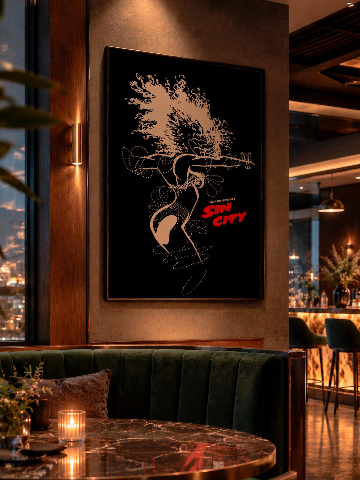 Shelly's Pearls - SIN CITY Collection | Printed Canvas & Matte Paper Wall Art