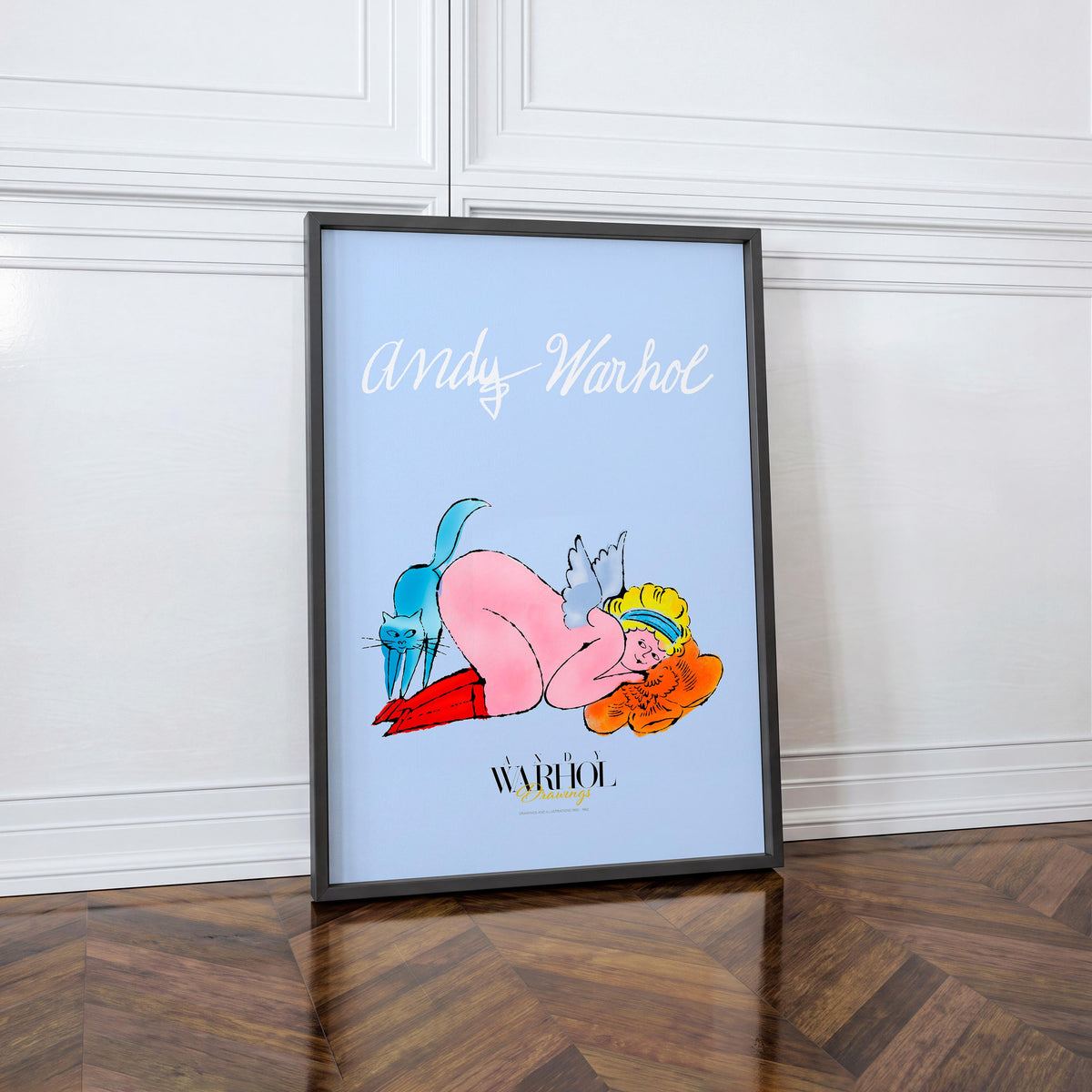 In the Bottom of My Garden Warhol Drawings mockup 1