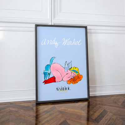 In the Bottom of My Garden Warhol Drawings mockup 1