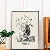 Flowers Warhol Drawings mockup 1