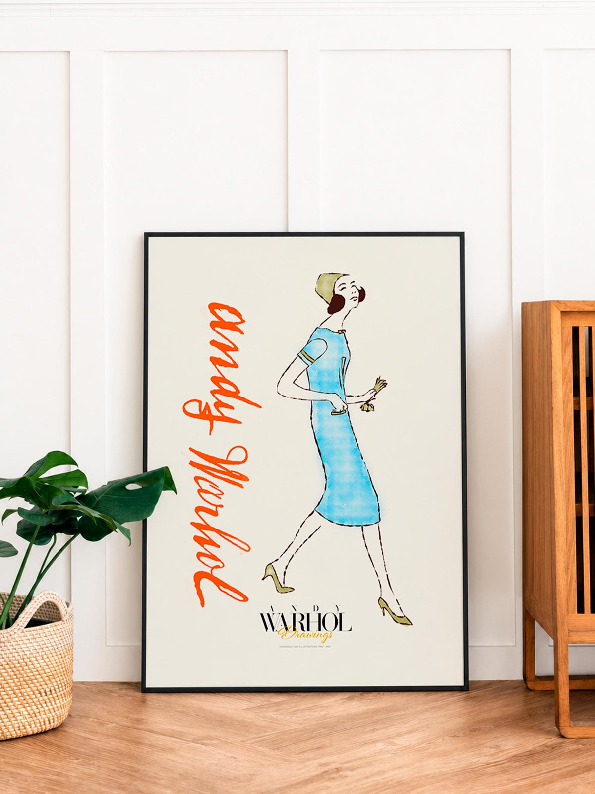 Fashion Cover Warhol Drawings mockup 1