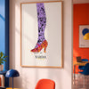 December Shoe V Warhol Drawings mockup 5