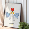 I Love You So Angel Warhol Drawings mockup 1