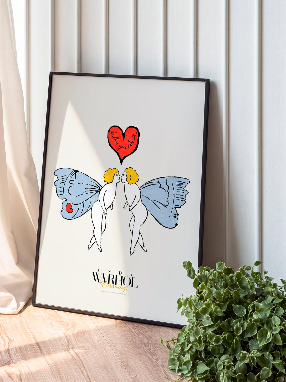 I Love You So Angel Warhol Drawings mockup 1