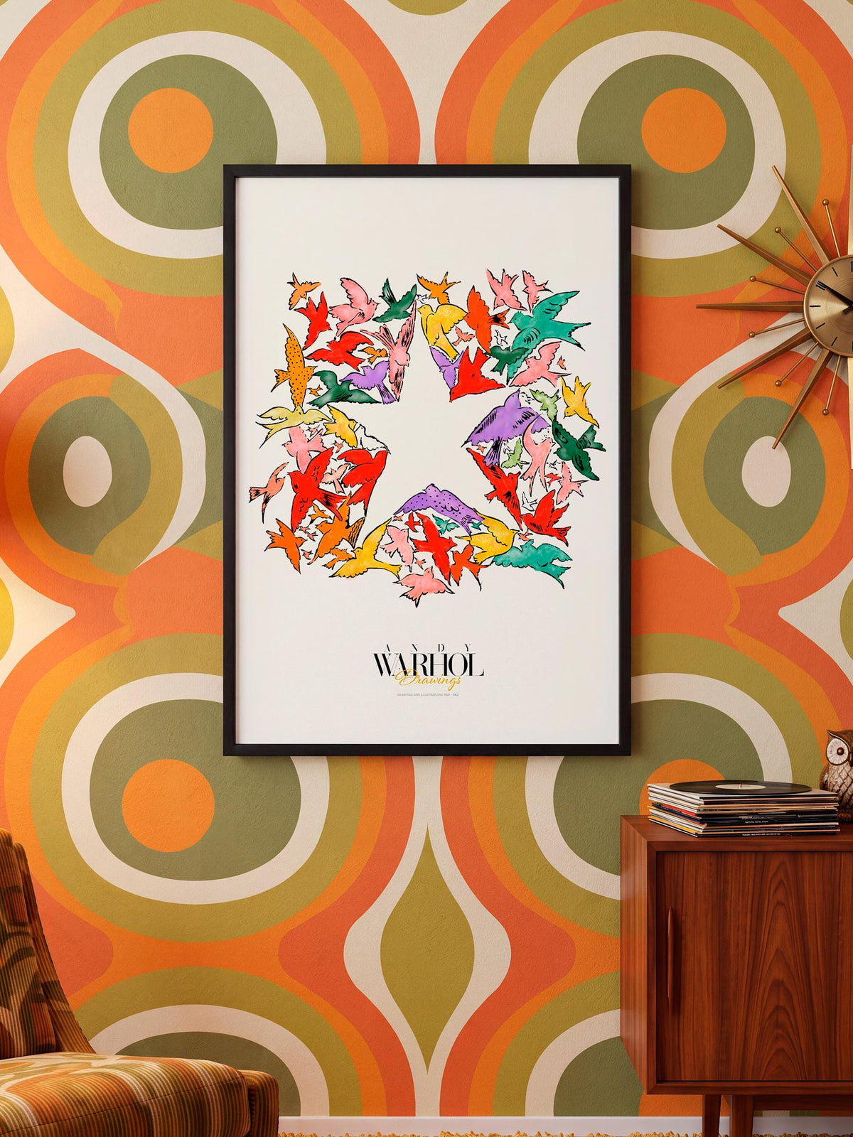 Star of Wonder Warhol Drawings mockup 2