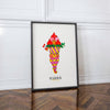 Ice Cream Dessert Warhol Drawings mockup 1