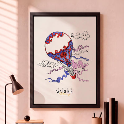 Hot Air Balloon Warhol Drawings mockup 1