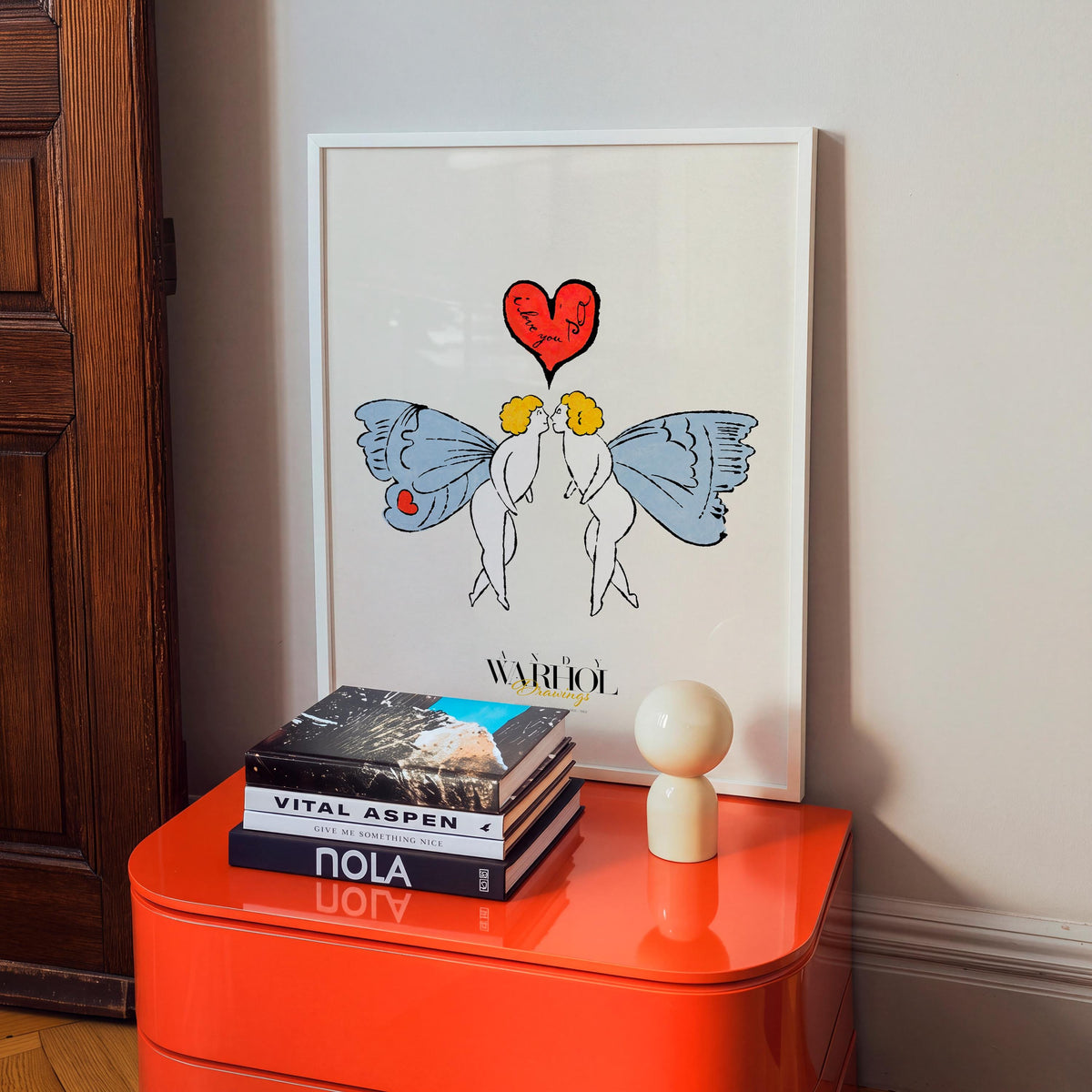 I Love You So Angel Warhol Drawings mockup 5