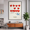 I love you so Warhol Drawings mockup 2