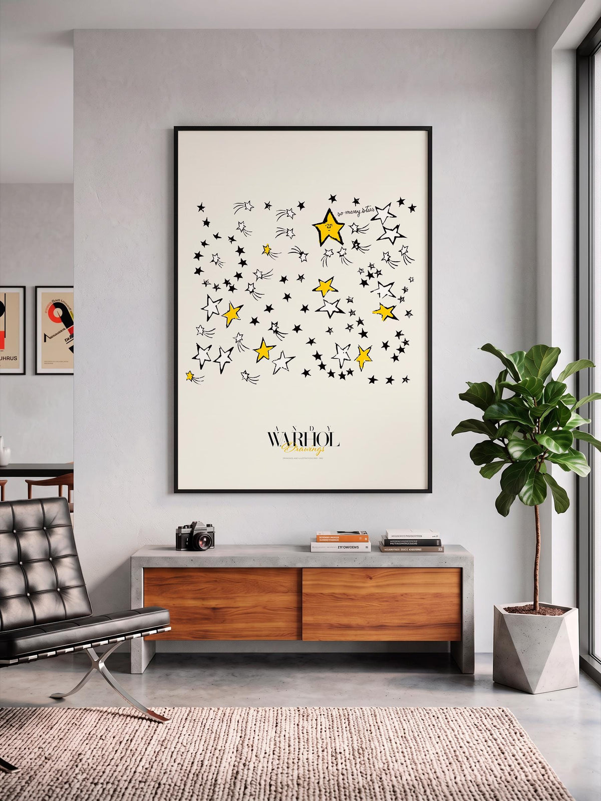 So Many Stars Warhol Drawings mockup 2
