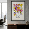 Flowers and Gloves Warhol Drawings mockup 5