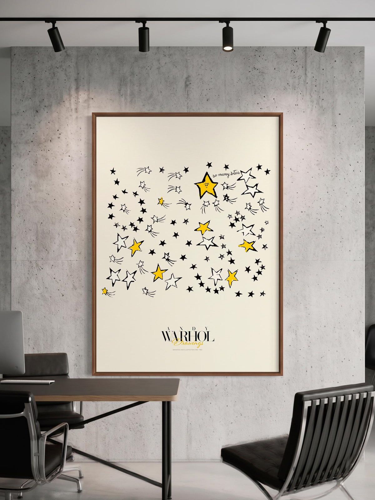 So Many Stars Warhol Drawings mockup 5