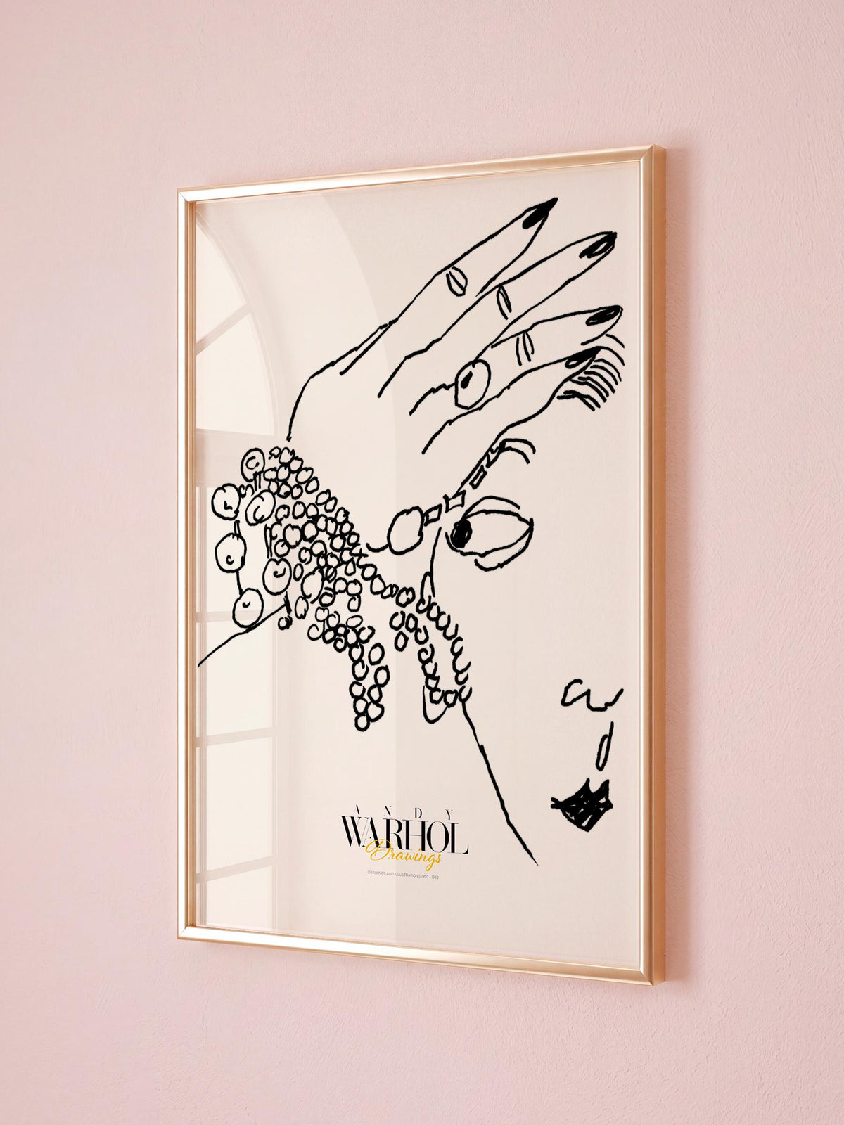 Private Drawings Warhol Drawings mockup 5